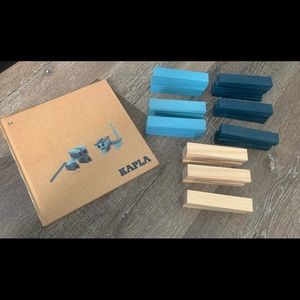 50 Kapla blocks and book